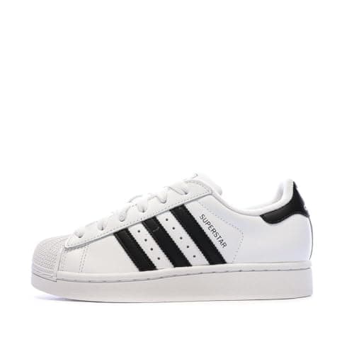 Image of adidas White/Black Junior Superstar II Trainers, white, 4.5 UK