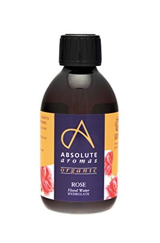 Image of Absolute Aromas Certified Organic Bulgarian Rose Water - 100% Pure, Natural, Nourishing and Hydrating Facial Toner - A Sweet and Versatile Floral Water Suitable for All Skin Types (250ml)