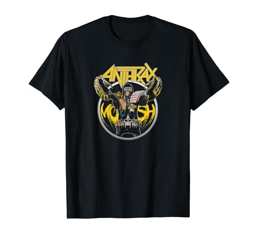 Image of Anthrax Judge Death Mosh T-Shirt, Men, Black, Large