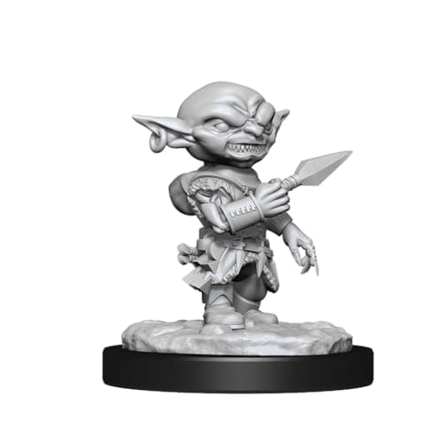 Image of Dungeons & Dragons Pathfinder Battles Deep Cuts Unpainted Miniatures - Goblin Rogue Male (6 Units)