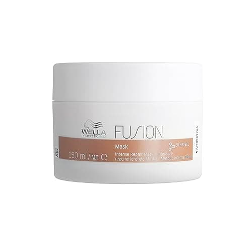 Image of Wella Professionals Fusion Intense Repair Mask - Intense Repair Detangling Hair Mask for Dry & Damaged Hair - Smoothening, Boost Shine & Protect Hair Against Breakage 150ml