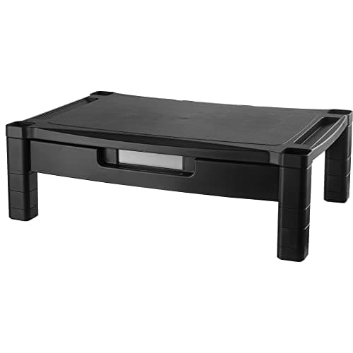 Image of Kantek Ms520 Flat Panel Multimedia Stand Black Multimedia Cart/Stand – Multimedia Cart & Stands (Black)