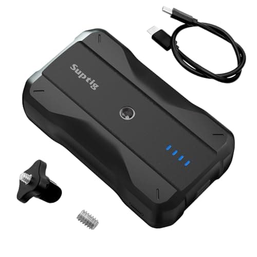 Image of Suptig Portable Charger 9000mAh Battery Pack Power Bank Compatible for Gopro, Canon, Nikon, DJI osmo, Insta 360, Akaso More Camera, Phone etc.
