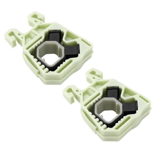 Image of OTOTEC 2Pc Radiator Holder Mounting Bracket Upper Radiator Holder OE 5Q0121367E Compatible with VW Compatible with SEAT Compatible with Skoda