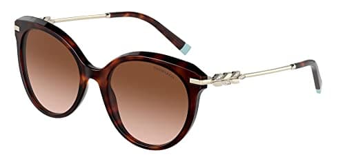 Image of Tiffany & Co. TF 4189B HAVANA/BROWN SHADED 55/19/140 women Sunglasses