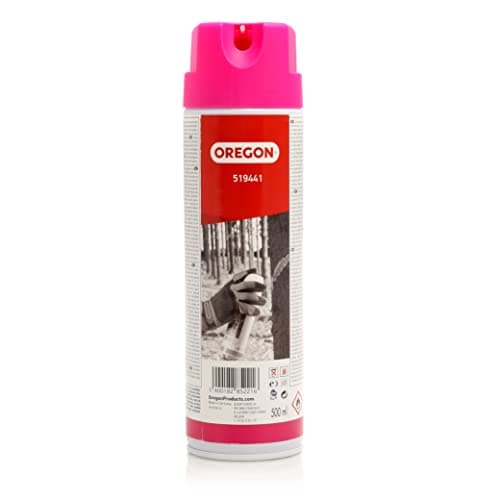 Image of Oregon 519441 500 ml Temporary UV Resistant Forestry Marker Paint - Pink Fluo