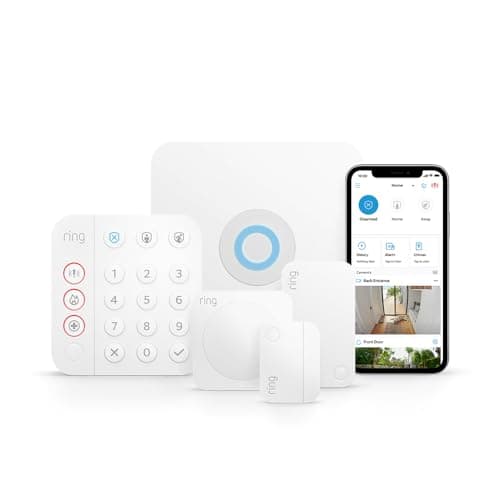 Image of Ring Alarm Pack - S by Amazon | Smart home alarm security system with optional Assisted Monitoring - No long-term commitments | Works with Alexa