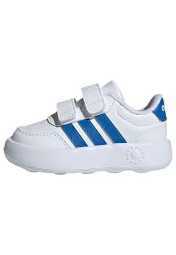 Image of adidas Unisex Baby Breaknet 3.0 Infants Shoes, FTWR White/Bright Royal/FTWR White, 8 UK Child