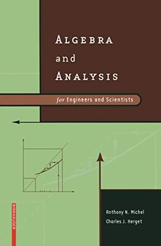 Image of Algebra and Analysis for Engineers and Scientists