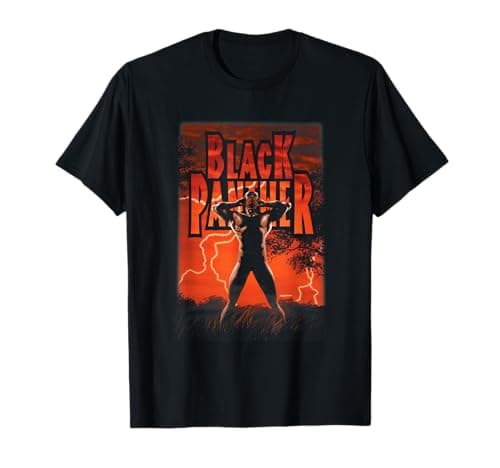 Image of Marvel Universe Wakanda Lightning T-Shirt