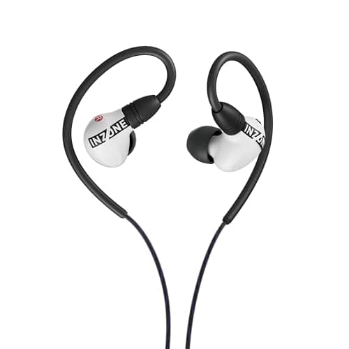 Image of Sony INZONE E9 Wired in-Ear Monitor for Gaming, Tuned for FPS Games, Sound Isolating Earbuds, Comfortable Fit, Low Profile Design, 360 Spatial Sound, Case Included, Developed with Fnatic, White