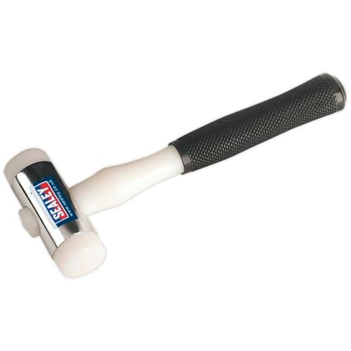 Image of Sealey NFH15 1.25 lb Hammer Nylon Faced, Silver