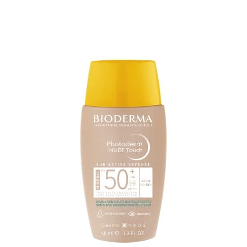 Image of Bioderma Photoderm Nude Touch SPF50+ 40ml - Golden