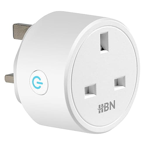 Image of HBN Smart Plug WiFi Socket Work with Alexa Echo and Google Home, Smart Timer Plug, No Hub Required, 2.4Ghz Only (13A/3120W,1 Pack)
