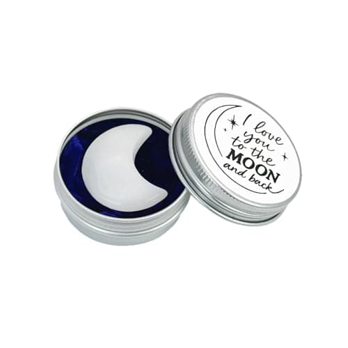 Image of “I Love You to the Moon and Back” Crystal Moon Keepsake in Elegant Keepsake Tin – Meaningful Gift for Birthdays, Graduations & Anniversaries for Someone You Love