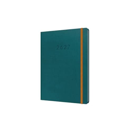 Image of 2026-2027 Mid/Academic Year Planner - 13 Month A5 Week-to-View Diary - Hard Cover - Collins Debden Legacy Range Teal (CL53M.53-2627)