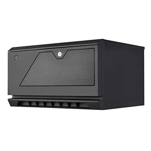 Image of SilverStone Technology SST-CS381 v 1.2 - Case Storage ATX Midi Tower Computer Case, Interior Black, Supports 8X 3.5 or 2.5 Inch Hot-Swap Hard Drive Trays, Front Door Lockable, Black