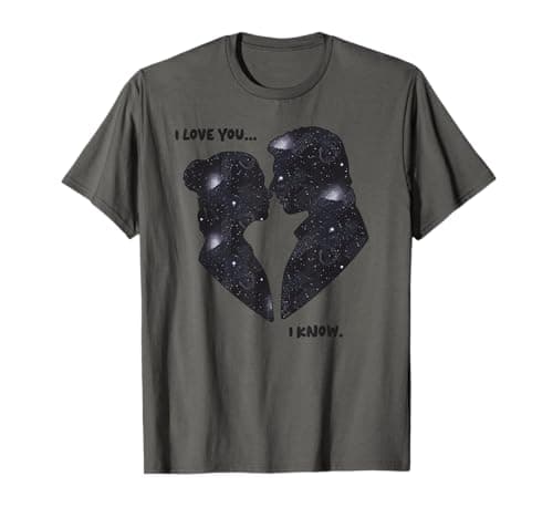 Image of Star Wars Princess Leia Han Solo Wedding Valentine’s Love T-Shirt