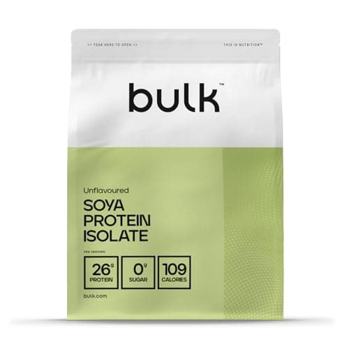 Image of Bulk Soy Protein Isolate, Vegan Protein Powder, Nature, 1 kg