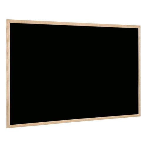 Image of 2 ur door Wall Mounted Wooden Framed Blackboard with Chalk and Eraser, Office Chalkboard with Chalk and Eraser (600x900mm)