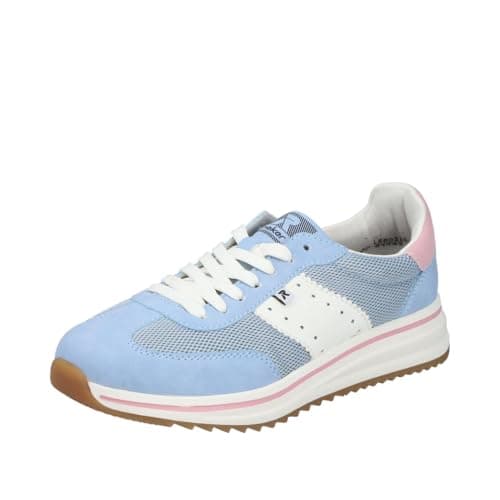 Image of Rieker Women's L5802 Low Trainers, Blue, 37 EU