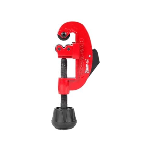 Image of Sharp-tec 3-30mm Pipe Cutter, Adjustable Tube Cutter with Aluminum Alloy Body, Copper Pipe Cutting Tool for Plumbing with Blade for deburring