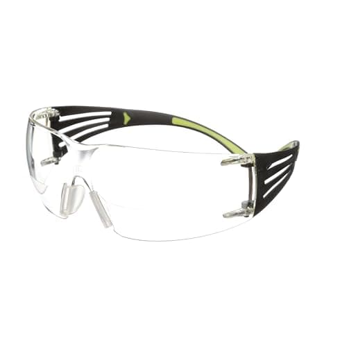 Image of 3M SecureFit Reader Safety Glasses, Anti-Scratch, Anti-Fog, clear +2.0 Lens, SF420AS,AF-EU, 1 per Package