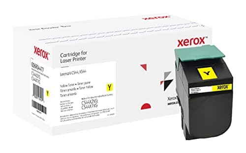 Image of Everyday by Xerox Yellow Toner compatible with Lexmark C544X2YG/C544X1YG, Extra High Capacity