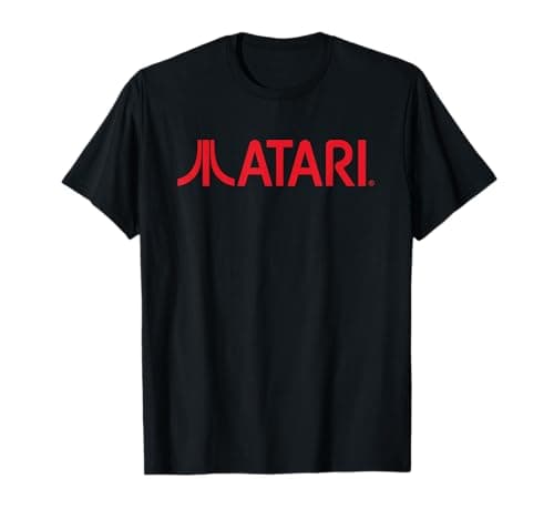 Image of Atari Games Red Retro Vintage Gaming Fun Arcade Look T-Shirt