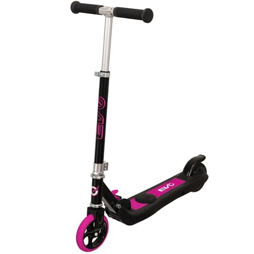 Image of EVO VT1 Children’s Electric Scooter | Lime Green or Pink | 100W Motor | Adjustable Handle 75–85cm | 10km/h Speed | Foldable Kids Electric Scooter | Lightweight E-Scooter for Children Aged 6+