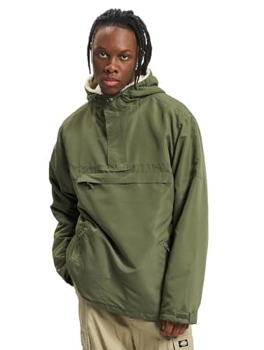Image of Brandit Sherpa Windbreaker, color: olive, size: 3XL
