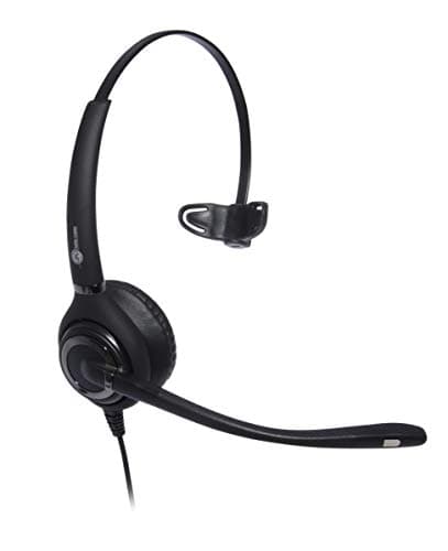 Image of JPL Headset 501S-PM Monaural, Corded, Mid Office / Contact Centre, (QD) Quick Disconnect System, Surround Shield Noise Cancelling Microphone – Black