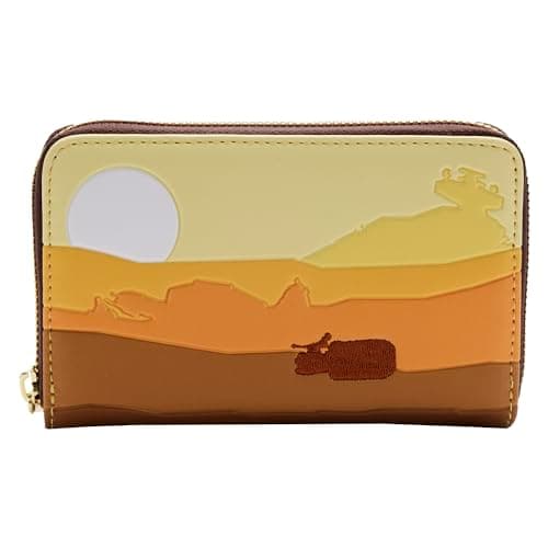 Image of Loungefly Star Wars Lands Jakku Zip Around Wallet Star Wars One Size, Star Wars, One Size, Star Wars Lands Jakku Zip Around Wallet