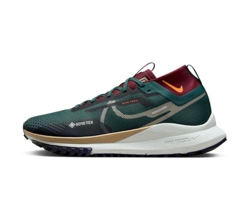Image of NIKE React Pegasus Trail 4 Gore-Tex Men's Trainers HM9728 (Deep Jungle/Khaki/Night Maroon 300) UK 8 (EU 42.5)