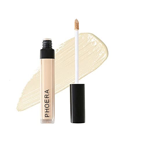 Image of Phoera Full‑Coverage Matte Liquid Concealer – Waterproof, Oil‑Free Camouflage for Dark Circles, Acne Scars & Under‑Eye (102 - Neutral)