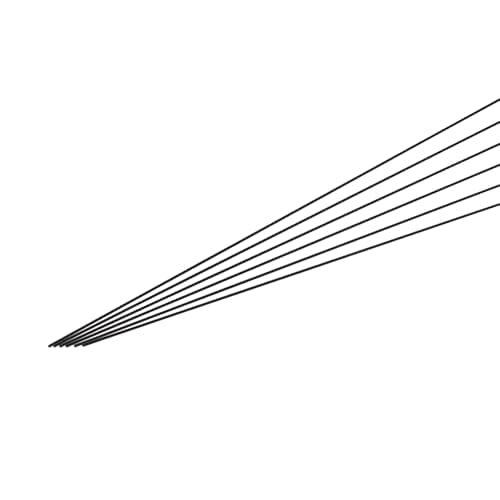 Image of sourcing map Carbon Fiber Rod, 1.5mm x 500mm Carbon Rod Bar for RC Plane DIY Craft Kite Wing Tube Quadcopter Arm Repair Pack of 10