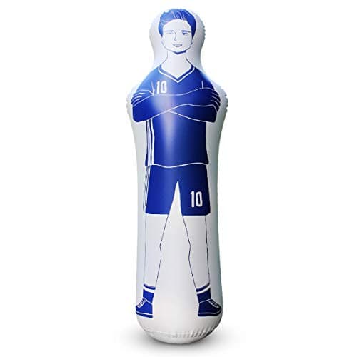 Image of SUNSHINEMALL Inflatable Football Goalkeeper Mannequin for Free Kicking Practices (40 x 160 cm)