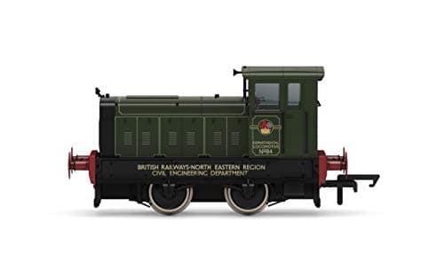 Image of Hornby Diesel Train - R3896 BR, Ruston & Hornsby 88DS, 0-4-0, No. 84 - Era 6 00 Gauge Locomotives for Train Set, Engine Models for Adults - 1:76 Scale Model Gift