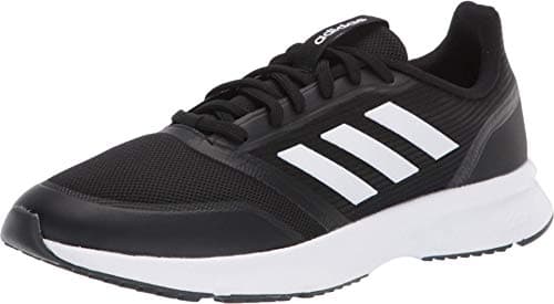 Image of adidas Men's Nova Flow Running Shoe, core Black/FTWR White/Grey Six, 7.5 M US