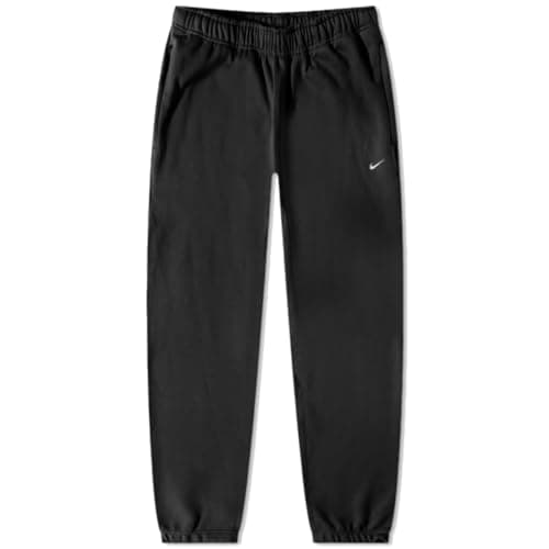 Image of Nike DX1364-010 Solo Swoosh Pants Men's Black/White Size XL