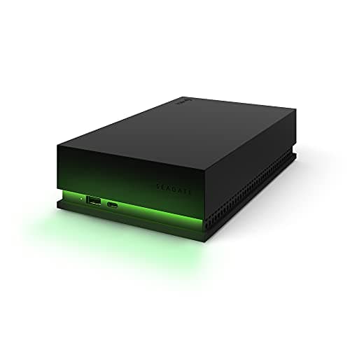 Image of Seagate Game Drive Hub 8TB, External Hard Drive Desktop, USB 3.2 Gen 1, Dual USB-C and USB-A ports, Xbox Certified, with RGB LED lighting, Data Rescue Services (STKW8000402)