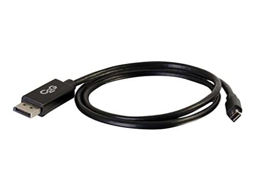 Image of C2G 84300 1m Mini-DisplayPort/Thunderbolt to DisplayPort Monitor Cable Black