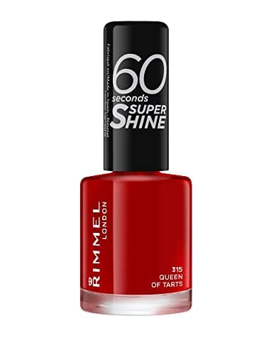 Image of Rimmel 60 Seconds Super Shine Nail Polish - 8 ml, Queen of Tarts