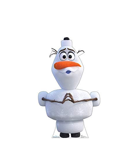 Image of Cardboard People Olaf Life Size Cardboard Cutout Standup - Disney's Frozen II (2019 Film)