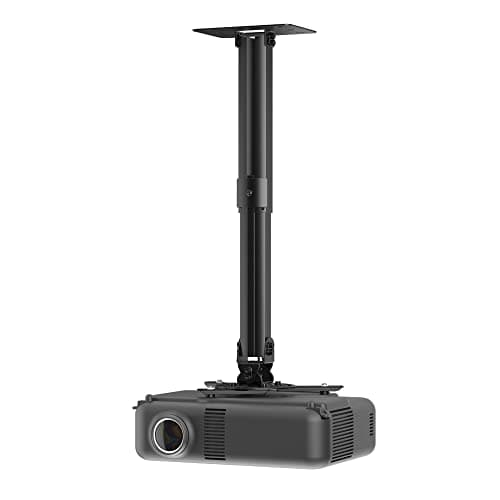 Image of AVF Universal Ceiling Projector Mount - Premium Ceiling or Wall Bracket - Extendable - 360 Degree Swivel & Tilt - Suitable For Flat or Angled Surfaces - PP703