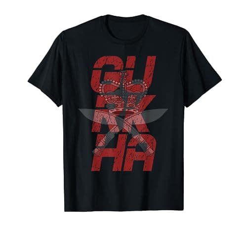 Image of Gurkha Rifles British Special Force Military T-Shirt