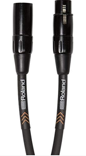 Image of ROLAND Black Series Balanced Microphone Cable, 25Ft/7.5M - Rmc-B25