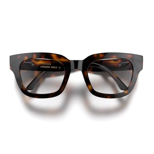 Image of LONDON MOLE® Vegas large oversized reading glasses | Big bold modern square frame | Statement style readers for men and women