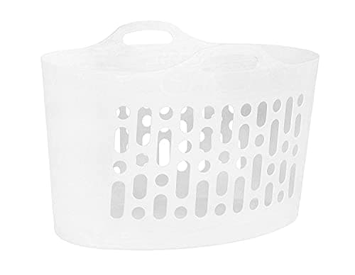 Image of WHAM Flexi 29710 Large Laundry Basket 50 Litres White