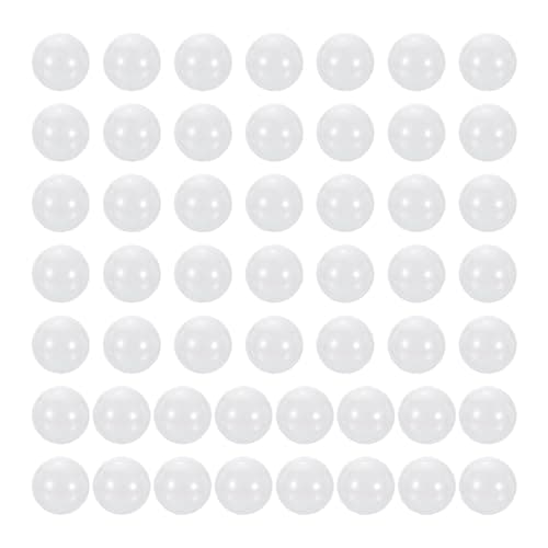 Image of sourcing map 50pcs Ceramic Bearing Balls 3.5mm 9/64" ZrO2 Zirconium Oxide Solid Bearing Ball, G10 Precision, White
